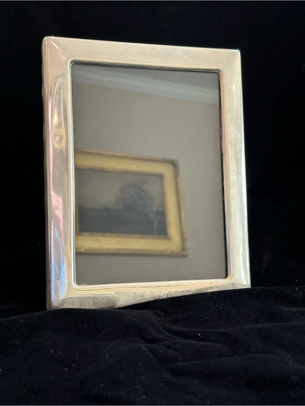 Vintage Sterling Silver Picture Frame